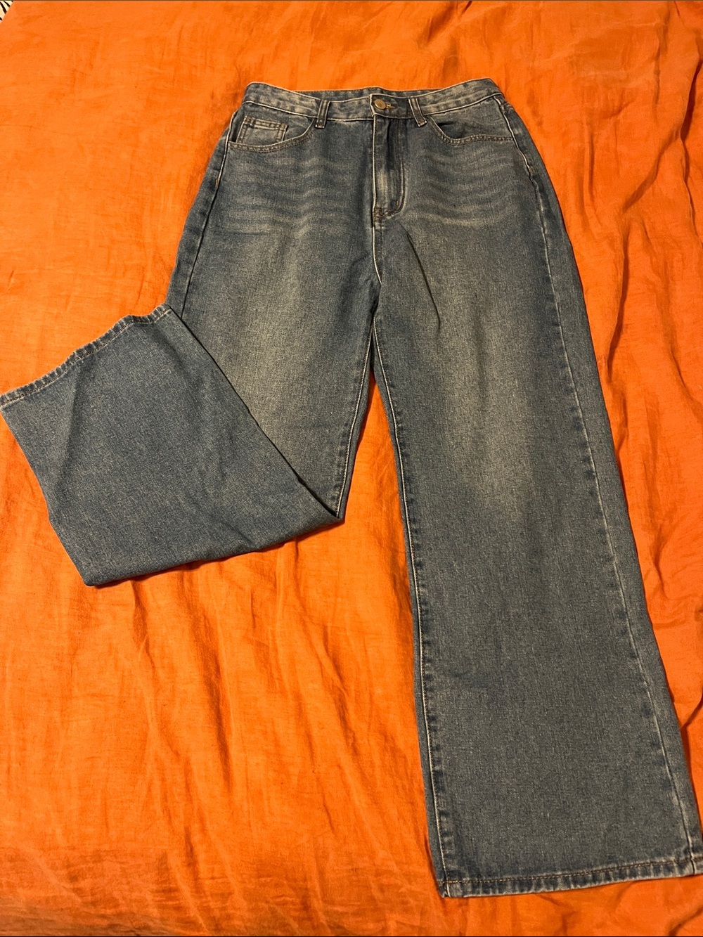 Cider Straight Jeans in Blue Wash